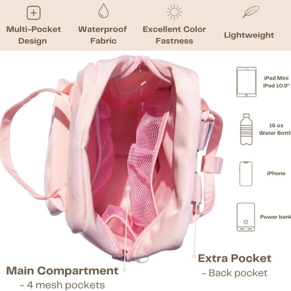 Robin Crossbody Bags for Women Mini Backpack Travel Essential Small Bag Daily Ba - Picture 6 of 8